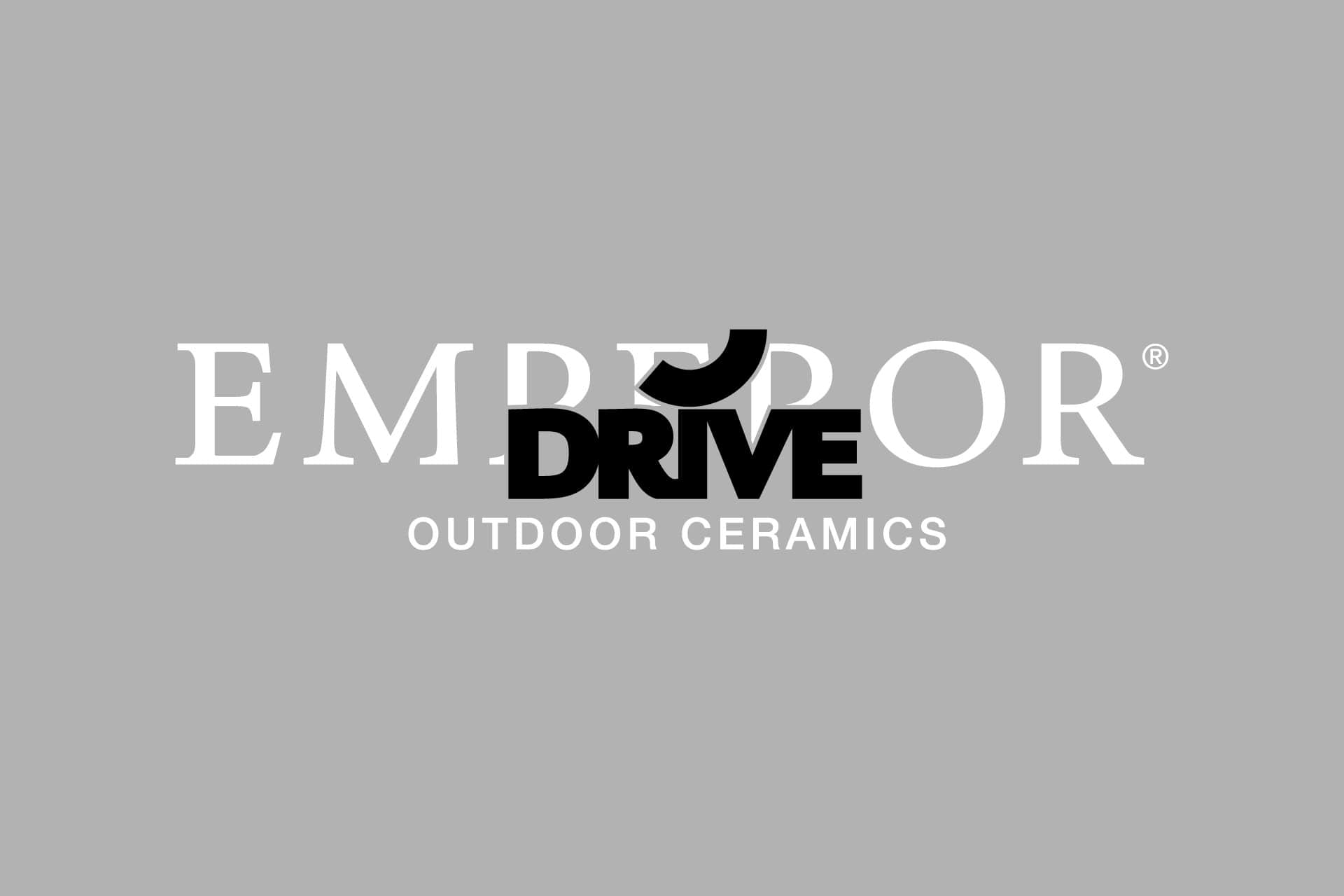 Emperor Drive outdoor caramics logo